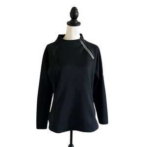 Foot joy Black Women's Long Sleeve w/ logo Top Size S